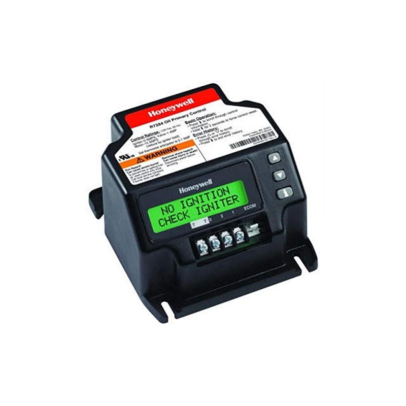 Honeywell R7284U-1004 Universal Electronic Oil Primary with Programmable Parameters and
