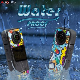 Action Pro Waterproof Skin Compatible with Insta 360 X3 Action Camera (Boom)