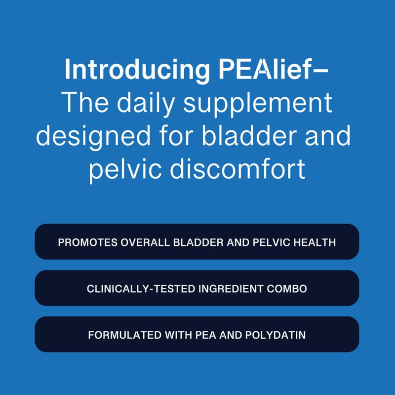 PEAlief Bladder & Pelvic Comfort – Clinically Tested Pea +