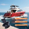 YOQVQOY 5 Pack Push-in Boat Drain Plug Replacement for Boat
