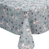 Karina Home Scandi Christmas Reindeer PVC Vinyl Wipe Clean Oilcloth
