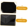 LIFKOME Jewellery Present Box Lid 10pcs Elegant Black Necklace Earring