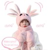 Plush Bunny Hat Bunny Ears Moving Bouncing Hat Party Role