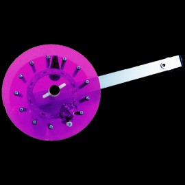 Northern Lights (1)-Purple Northern Lights Ice Fishing Lighted Rattle Reel