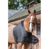 LeMieux Anti Rub Bib in Black with Elastic Belly Straps