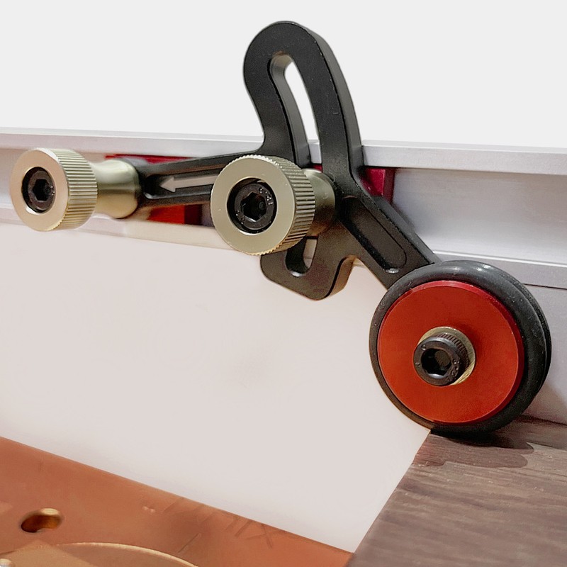 Unidirectional Feeder Woodworking Multifunctional Bearing Roller Pressing Feeder Aluminum Alloy