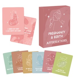 Mom Affirmation Cards,Pregnancy Must Haves - Positive Motivational Inspirational Quotes for Women Mothers Parents Friends Adults
