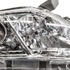 YLT AUTO Automotive Headlight Replacement Kit Pair of LH+RH Chrome