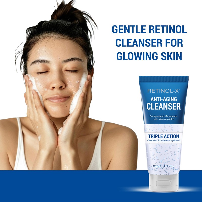 Retinol-X Anti-Aging Gel Cleanser, 4 Ounce