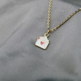 Sabra Carpter Inspired Necklace Album Music Lover Carpennter Fan Jewelry Emaill I Can’t Send (emaill necklace ca)