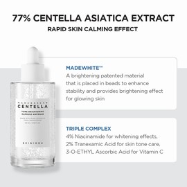 SKIN1004 Serum Centella Tone Brightening Ampoule 100ml/Madagascar Centella Ampoule 100ml/Madagascar Centella Poremizing Fresh Ampoule 100ml