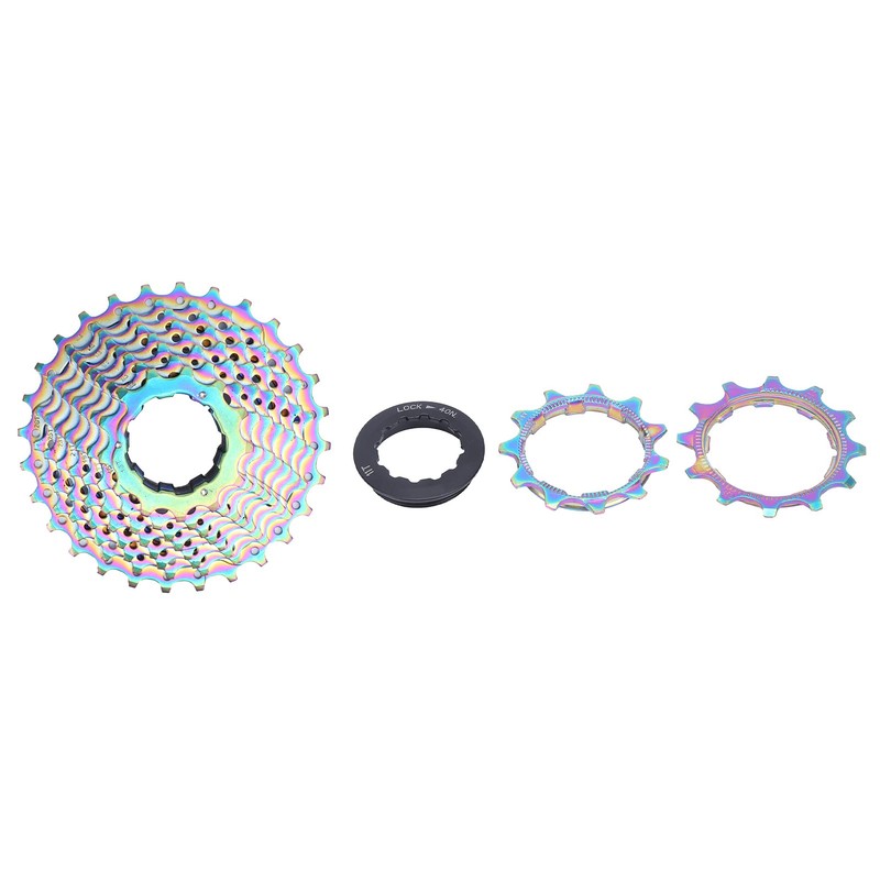 Fupei 10-Speed 11‑28T Cassette, Wear-resistant Bicycle Freewheel Cassette Hollow for