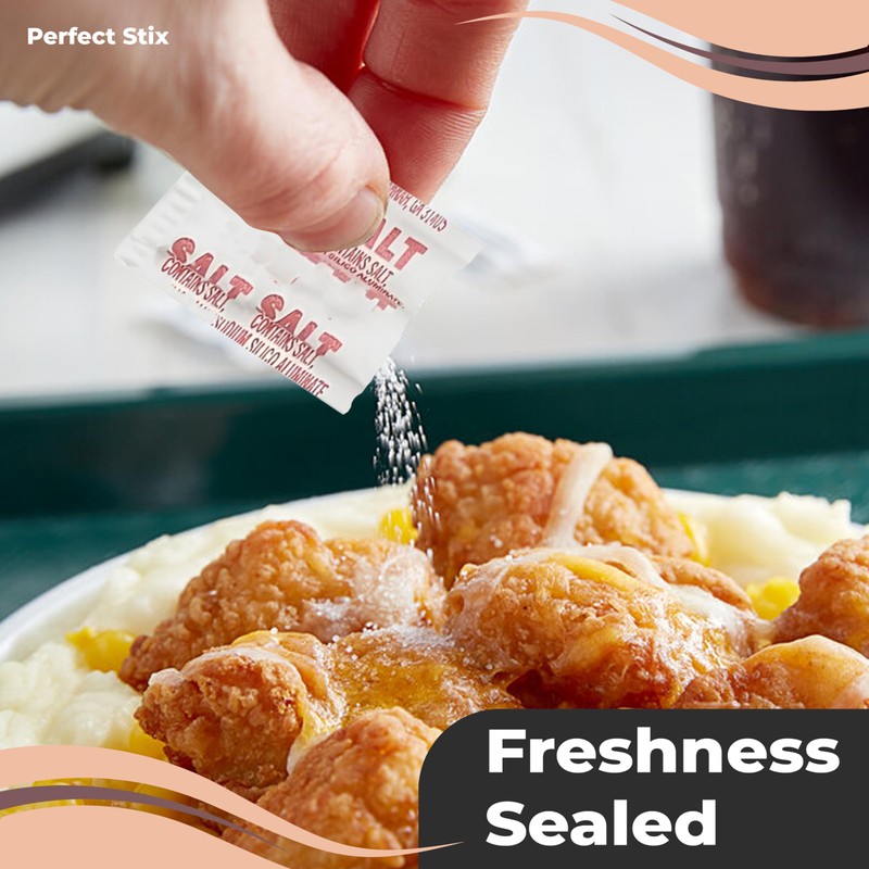 Perfect Stix - Salt and Pepper Packets-200 Salt and Pepper