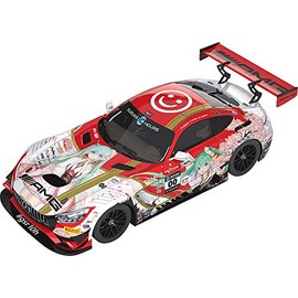 Good Smile Racing Gr84414 Hatsune Miku Gt Project: 1: 32ND Scale Mercedes-Amg Team 2018 Suzuka 10H Version Miniature Car, Multicolor