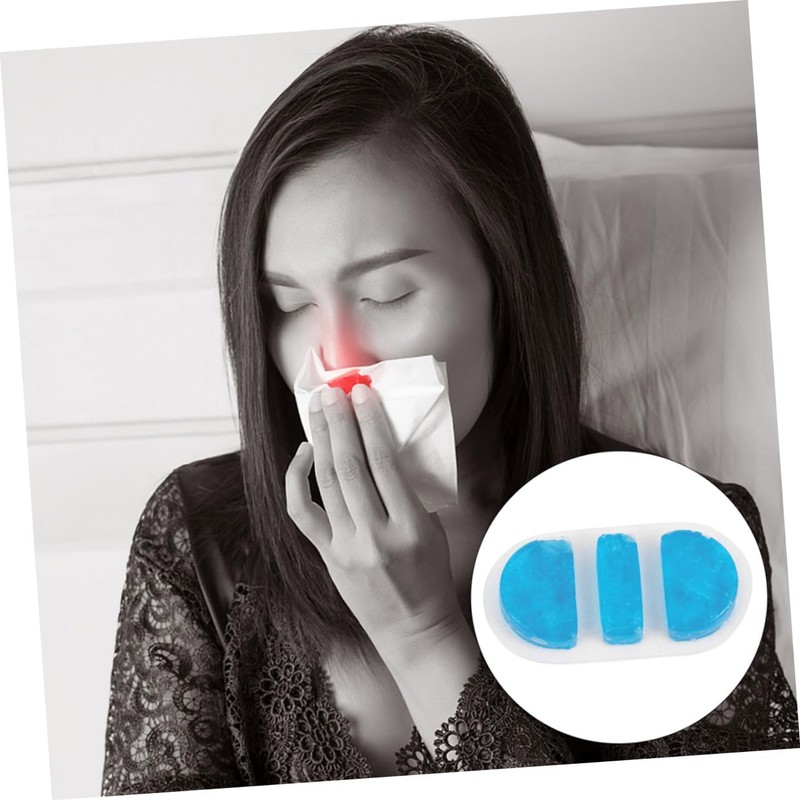 Mobestech Nose Ice Pack Cold Compress Reusable Flexible Gel Wrap