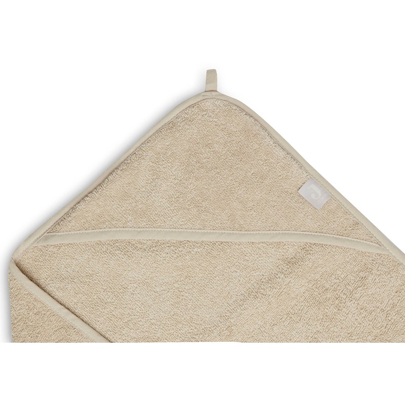 Jollein Hooded Towel Terry Cloth 75 x 75 cm Nougat