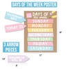 Classroom Calendar Set Bulletin Board Decor – School Calendar For