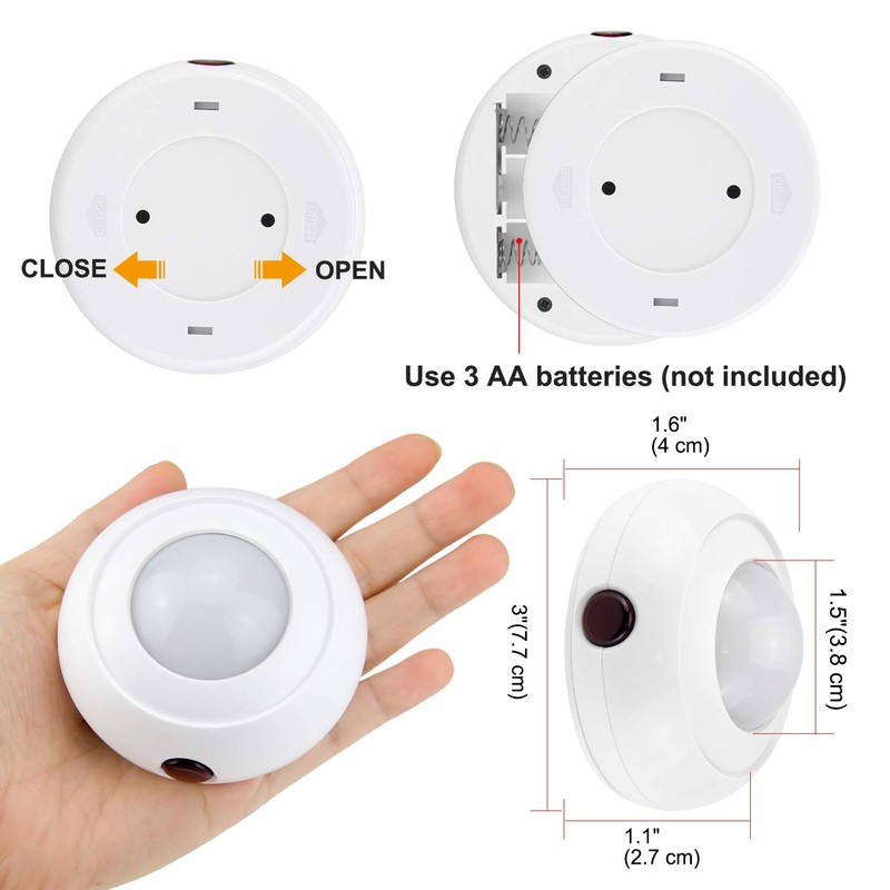 LUXSWAY RGB LED Light with Remote Control 16 Color Changing