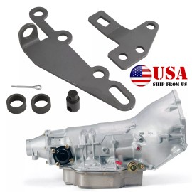 Unbranded US 35498 B&M Automatic Transmission Shifter Cable Bracket Kit For GM TH400 TH350
