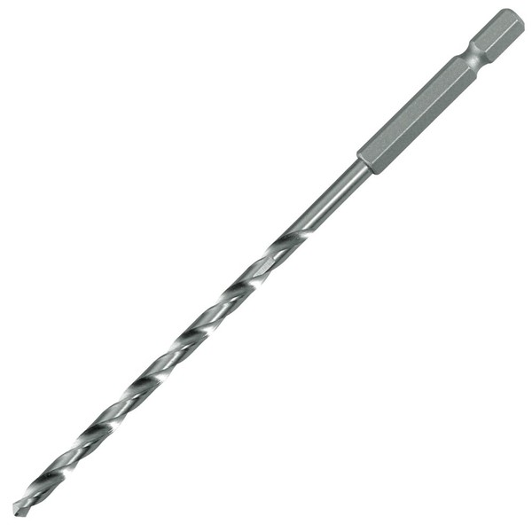 TOP ETD-4.0L ETD-4.0L Hexagonal Shank for Electric Drills, Iron Work Long Drill, Drill Diameter 0.16 inches (4.0 mm), Compatible with Iron, Aluminum, Copper, Wood, Made in Japan