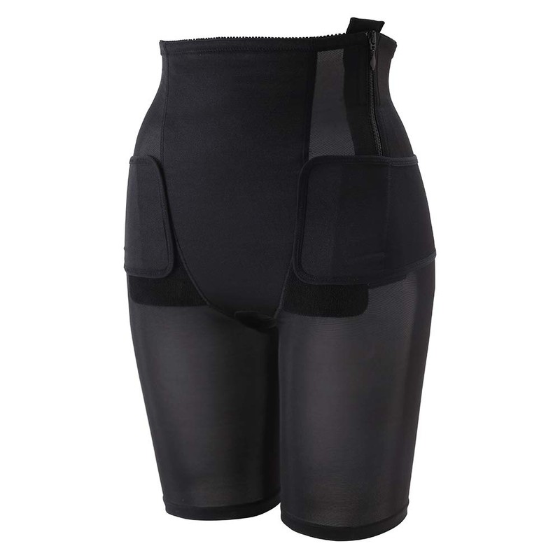 Pigeon Curvy Firm Cuts Pelvic Girdle, Black, Large Size (x1)