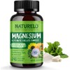 NATURELO Magnesium Glycinate Complex | 240 Capsules | 8 Months