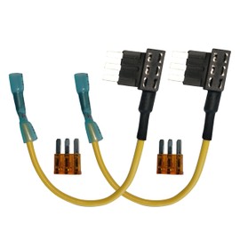 Precision Upfit Micro3 ATM Add-A-Circuit Fuse Tap - Holder Link for Automotive Applications - Easy Installation for Adding Circuits, Compatible with Car and Truck FuseBoxes | 5-Amp Fuse Included