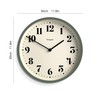 NEWGATE® Number Four Modern Wall Clock - Small Wall Clocks