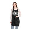 BDPWSS Christian Apron With Pockets Bible Verse Gift Follow The
