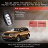 StandardAutoPart 4 Button Proximity Smart Key Fob Compatible with Nissan