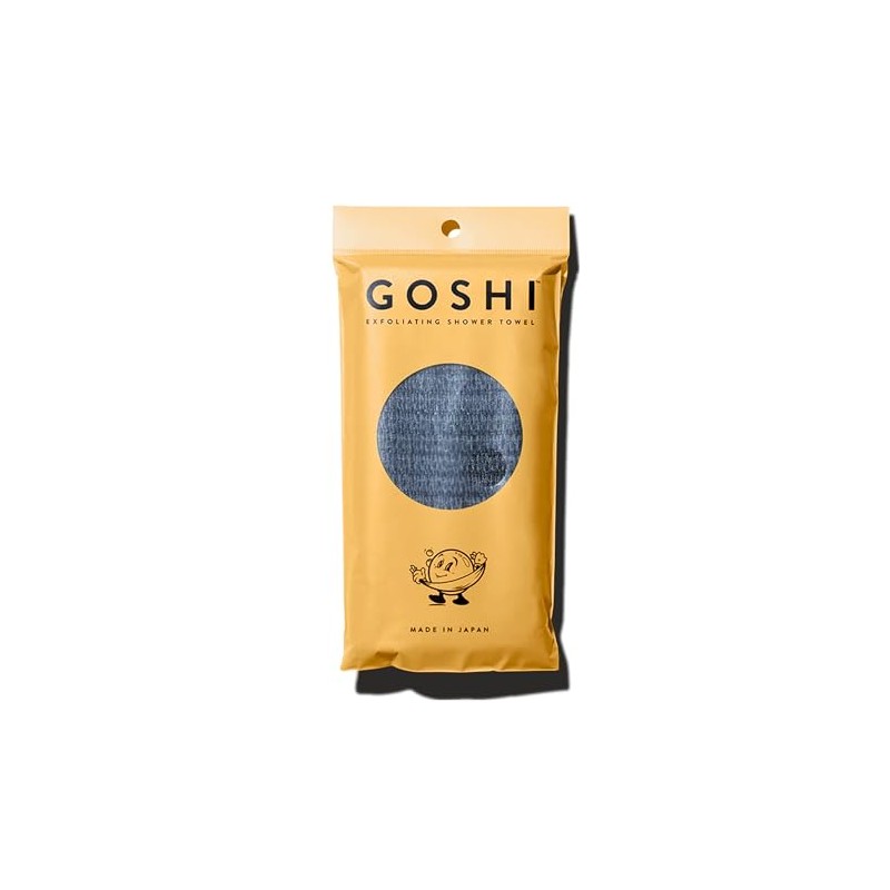 GOSHI Toalla de baño exfoliante Goshi