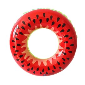 Swimming Ring for Kids, Girls, Boys, Juniors, Summer, Sea, Pool, Watermelon, Fruit, Colorful, Cute, Float, Water Play, Beach, Girls, Boys, 19.7 inches (50 cm), 22.8 inches (50 cm), 22.8 inches (58 cm