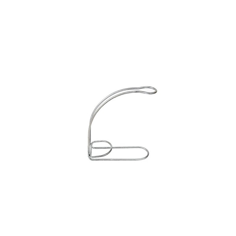 Luciano Housewares Vintage Iron Single Bottle Wine Holder, 9 inches,