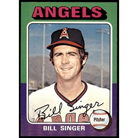 1975 Topps # 40 Bill Singer Los Angeles Angels (Baseball Card) NM+ Angels
