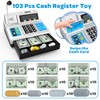Calculator Cash Register - 103 Pcs Toy Cash Register, Store