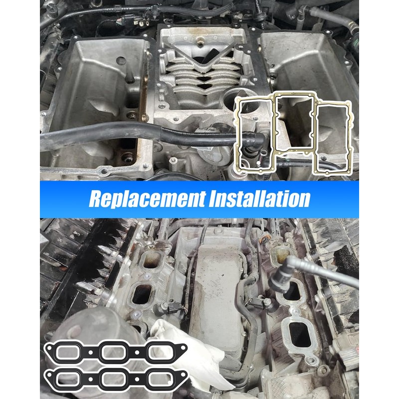 SHSBSCAR Intake Manifold Gasket Set for Land Rover Rover Range