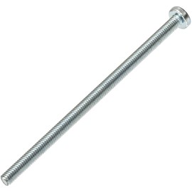 AERZETIX - C59892 - Set of 10 Metal Screws with Cylinder Head M4 x 80 mm with PH2 - Connecting Bolts - DIN 7985 - Hardness 4.8 - Carbon Steel - Silver