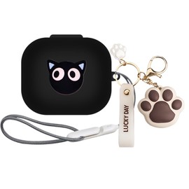 Cute Headphones Case Compatible with Beats Powerbeats Pro 2, 3D Cool Cartoon Pendant Soft Silicone Scratch Resistant Lightweight Protective Cover with Lanyard for Women Men