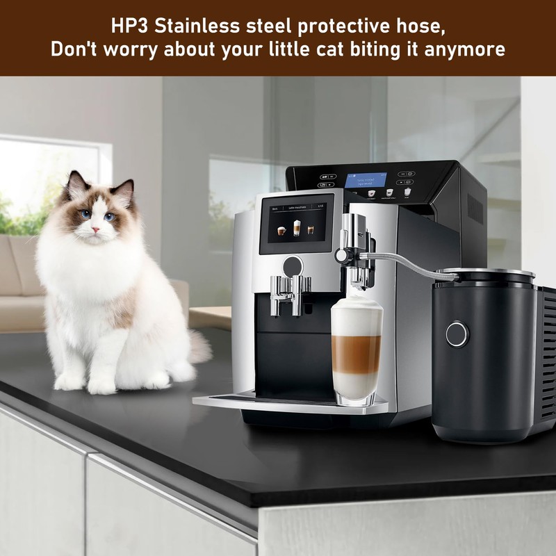 Stainless Steel Milk Pipe Casing with HP3 Adapter, Compatible with