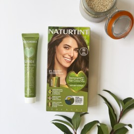 Naturtint 5G Light Golden Chestnut Permanent Hair Color (Pack of 1), Ammonia Free, Vegan, Cruelty Free, up to 100% Gray Coverage, Long Lasting Results (Packaging may vary)