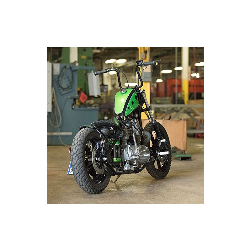 TC Bros. 7/8" Lane Splitter™ Handlebars - 9.25" Rise Black