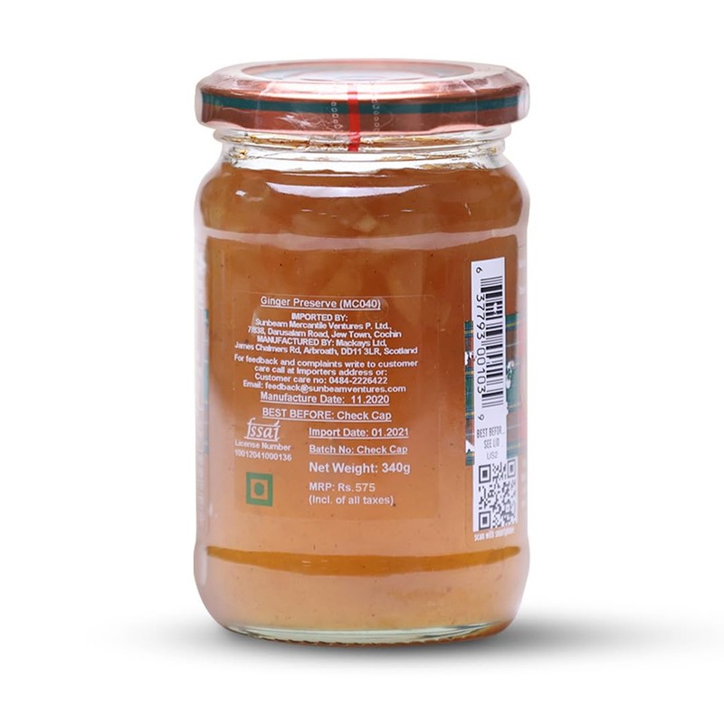 Mackays Ginger Preserve, 12 Ounce