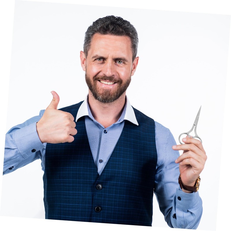 WOONEKY Multi-function Eyebrow Nose Hair Scissors Compact Beauty Grooming Tool