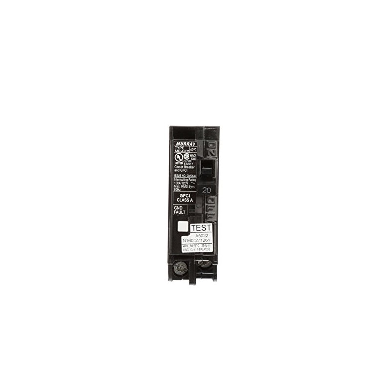 SIEMENS MP120GFA Murray 20-Amp 1 Pole 120-Volt Ground Fault Circuit