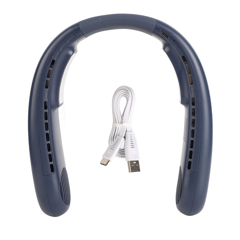 Hanging Neck Fans Portable Semiconductor Dual Cooling 3 Wind Speed