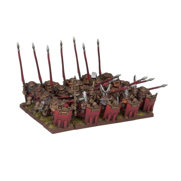 Kings of War: Dwarf - Bulwarkers Regiment