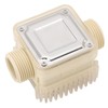 Digital Turbine Flow Meter 20BAR High Accuracy LCD Display G1