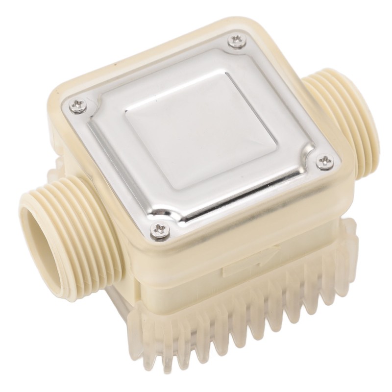 Digital Turbine Flow Meter 20BAR High Accuracy LCD Display G1