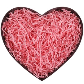 UoeRing Crinkle Cut Paper Shred Filler-4 OZ-Pink Shredded Paper for Gift Wrapping Baskets Bag Easter Grass Gift Boxes Filler