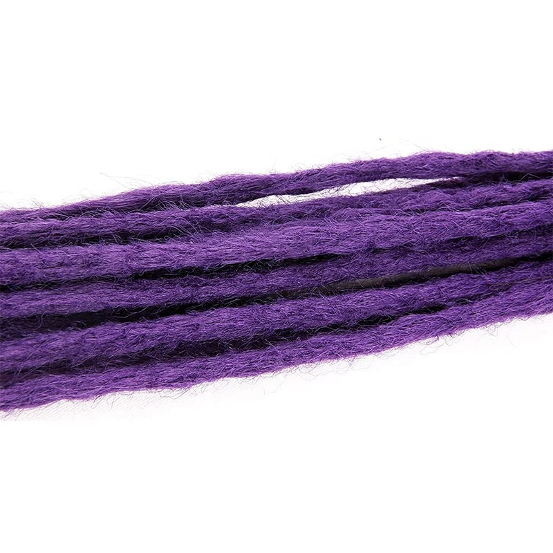 Synthetic Dreads 24 Inch 10 Strands Ombre Black and Purple